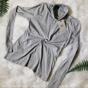 NWT ultra soft gray G.H. Bass turtleneck
